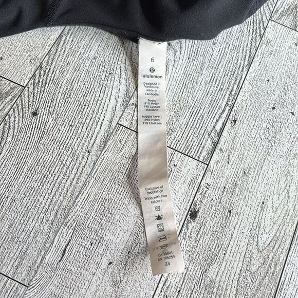 Lululemon Align Black Tank Top size 6, like new worn twice - Picture 5 of 5